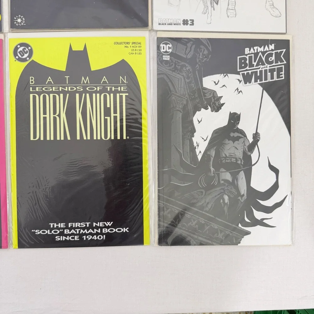 Batman Comic Book‎ Lot Grendel Legends Dark Knight Black White 8ct